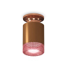 Комплект накладного светильника с композитным хрусталем Ambrella light XS6304151
