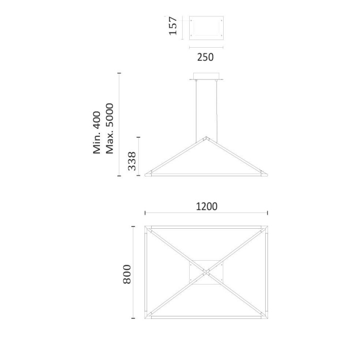 Подвесной светильник Leds C4 Tubs SMALL