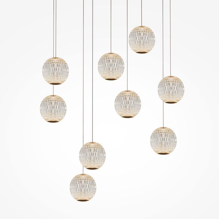 Каскадная люстра Maytoni Sapphire MOD293PL-L56BS3K