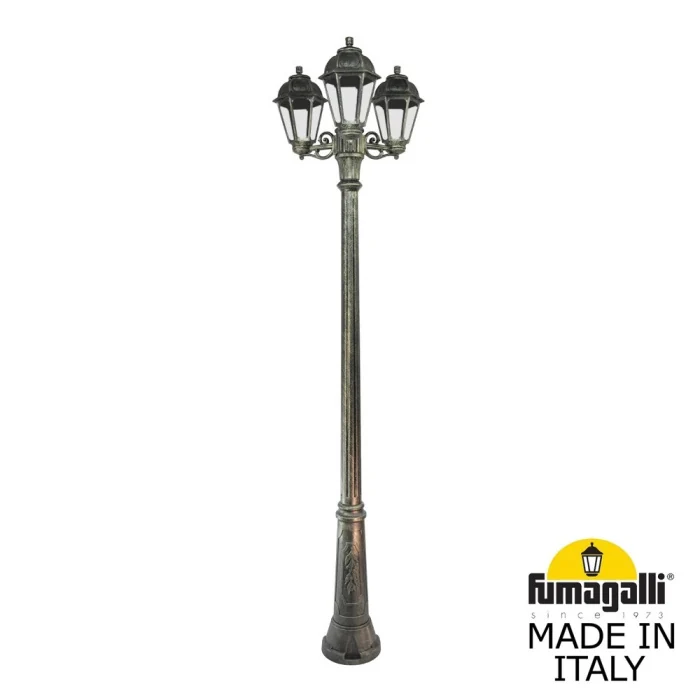 Садово-парковый светильник Fumagalli RICU BISSO/SABA 3L K22.157.S30.BXE27