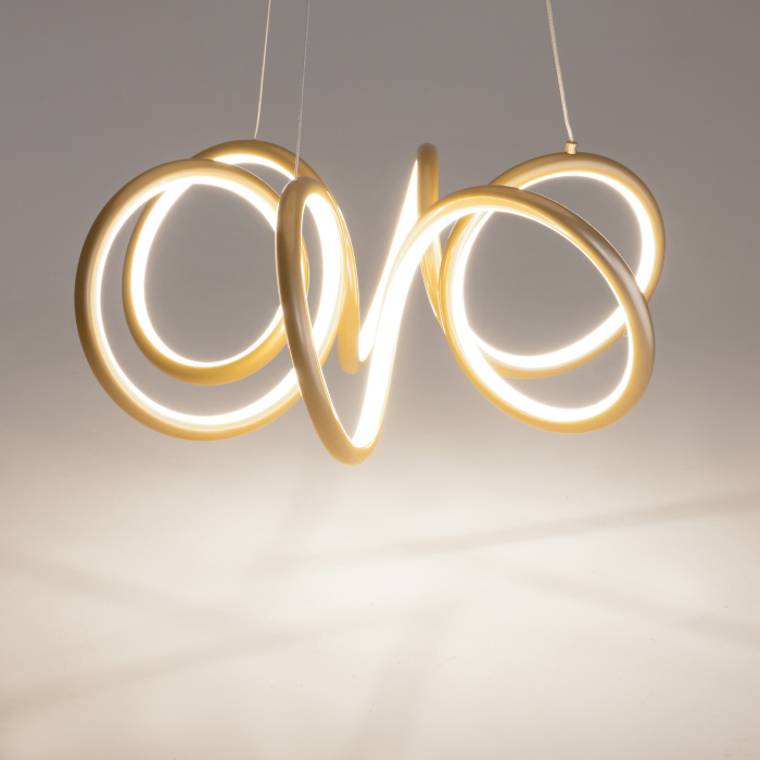 Подвесной светодиодный светильник Maytoni Curve MOD241PL-L60BSK