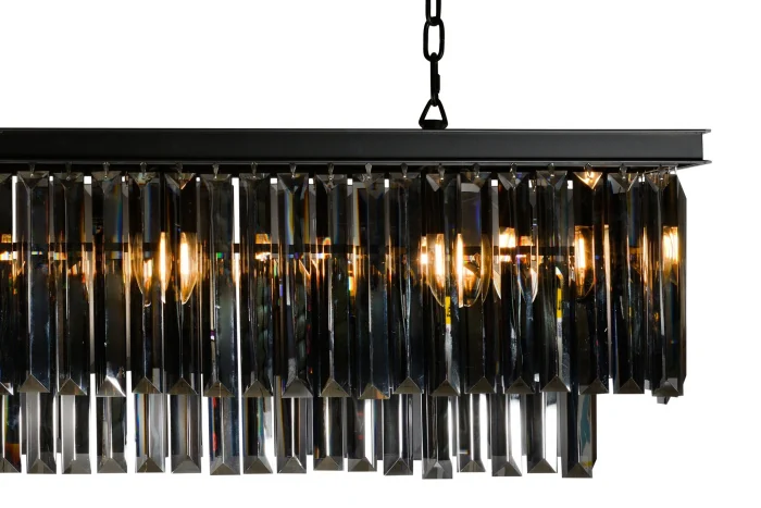 Подвесная люстра iLamp Triumph 6119 Черная
