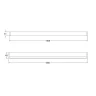 Настенный светильник Escada Trace 10214/S LED White