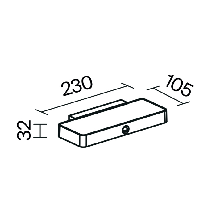 Светильник настенный Maytoni Pir OSL456WL-L2GF3K