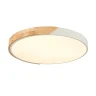 SLE200952-01 Светильник потолочный Белый, Светлое дерево/Белый LED 1*45W