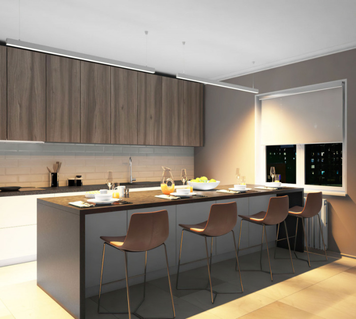 Линейный светильник Denkirs Hals DK9153-WH