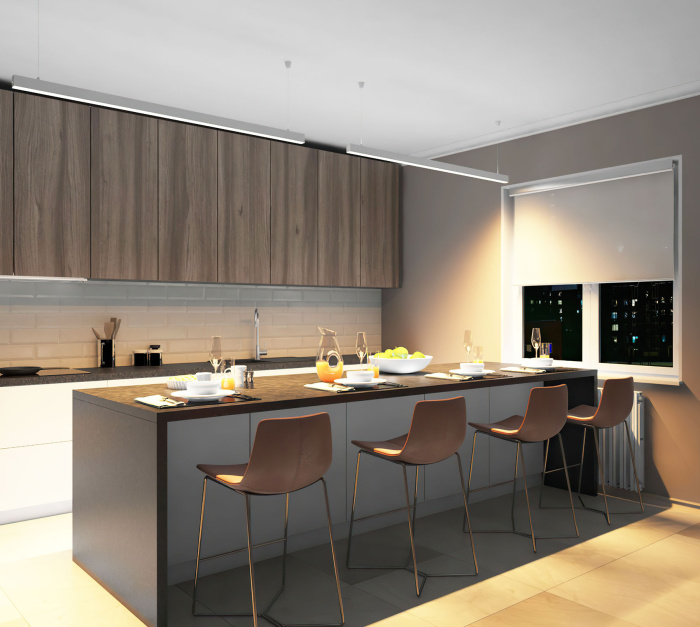 Линейный светильник Denkirs Hals DK9153-WH