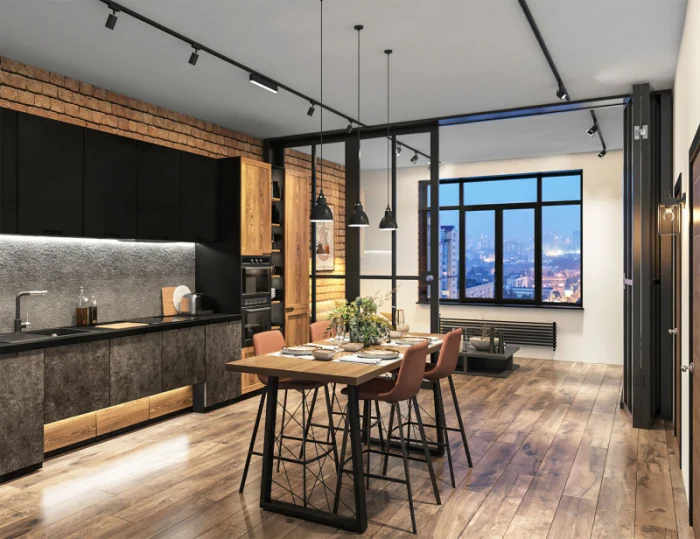 Светильник на шине Denkirs SOLID Hals DK6430-BK