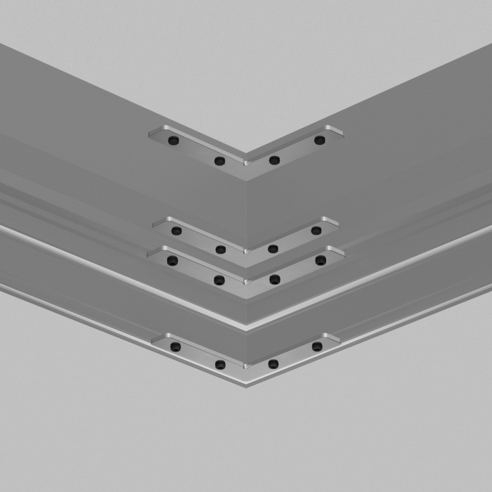 Соединитель профиля Denkirs SMART SLOTT TR2019-AL