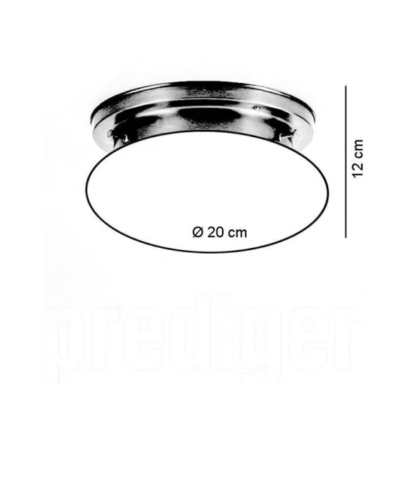 Настенно-потолочный светильник Berliner Messinglampen D8-126opN