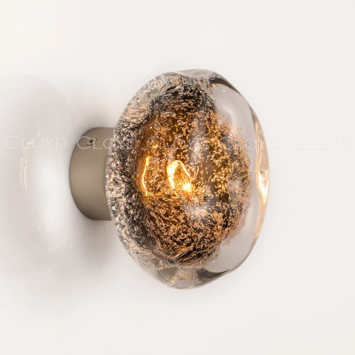 Бра Cloyd VOCAL W1 / латунь - коричнев. стекло (арт.20367)