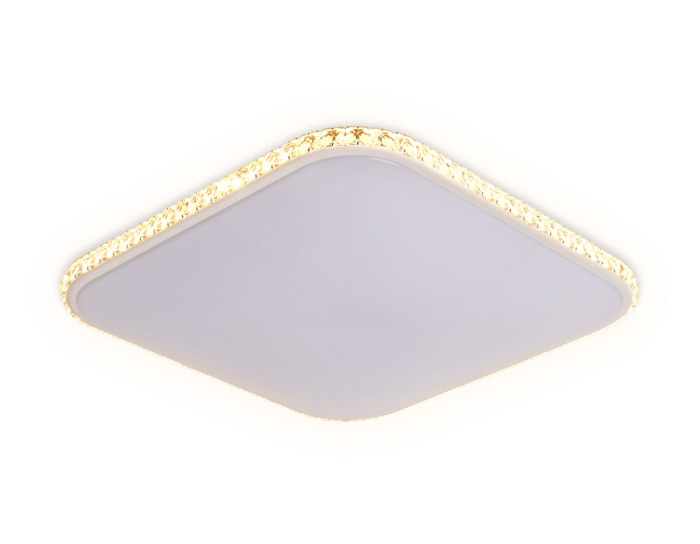 Потолочный светодиодный светильник с пультом и дополнительной подсветкой Ambrella light FF75