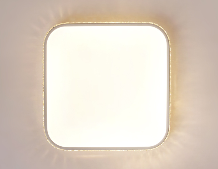 Потолочный светодиодный светильник с пультом и дополнительной подсветкой Ambrella light FF75