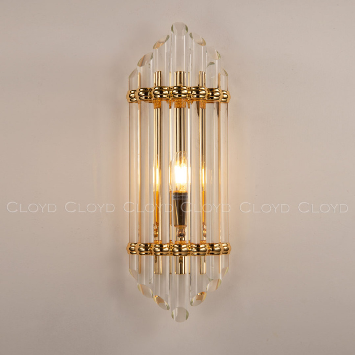 Бра Cloyd HARP W1 / выс. 50 см - золото (арт.20099)