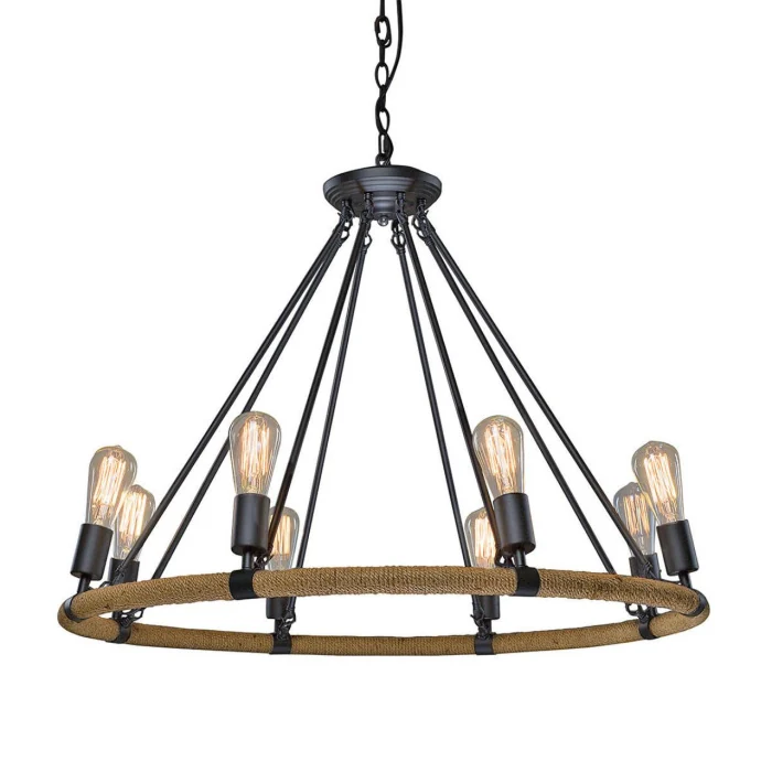 Подвесная люстра Loft it Rope filament LOFT1861/8