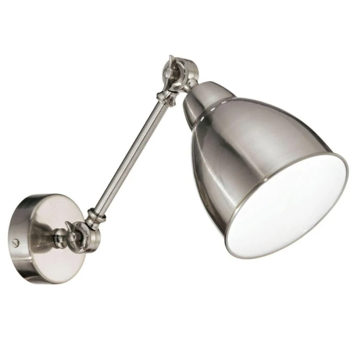 Светильник настенный Ideal Lux Newton AP1 Nickel 016399