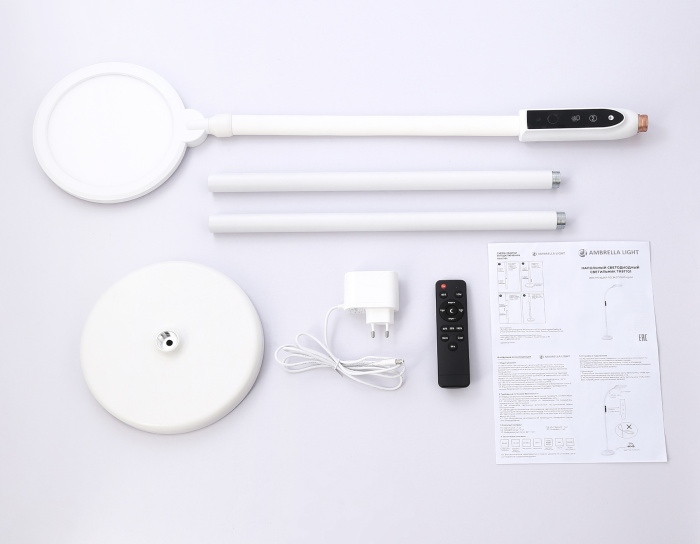 Светильник светодиодный напольный/настольный с пультом и сенсорными кнопками управления Ambrella light TR97701