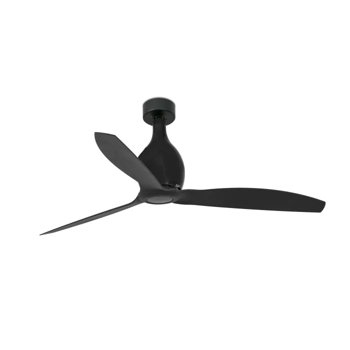Вентилятор без света MINI ETERFAN Matt black ceiling fan with DC motor