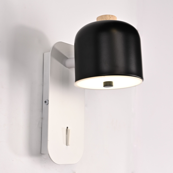 Настенный светильник STILLE Черно-Белый ImperiumLoft