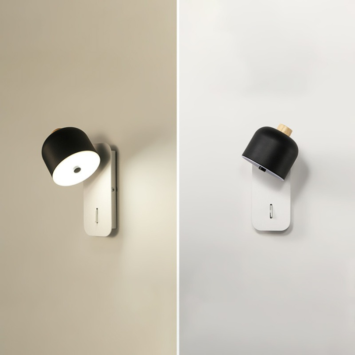 Настенный светильник STILLE Черно-Белый ImperiumLoft