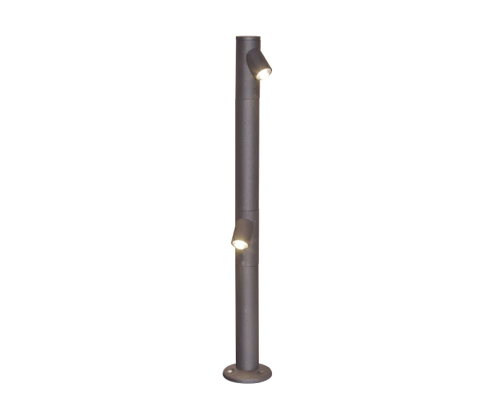 Светильник уличный Ивилин серый h60 Led 2*5W (3000K) Kink Light 09316-60,16