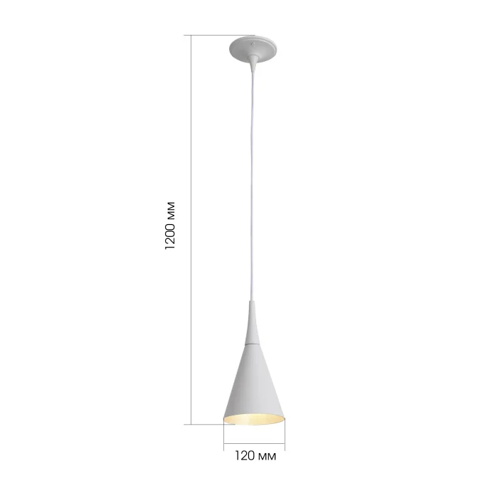 Подвес ST-Luce SL874.503.01 Белый/Белый E27 1*40W