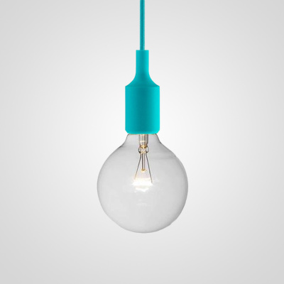 Подвесной светильник Muuto E27 Turquoise ImperiumLoft