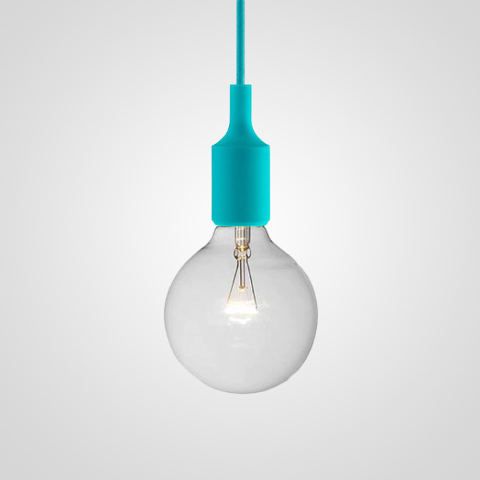 Подвесной светильник Muuto E27 Turquoise ImperiumLoft