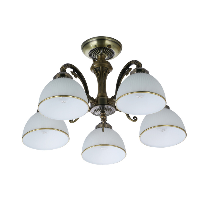 Потолочная люстра на штанге BALLAD ESCADA 2134/5P Bronze