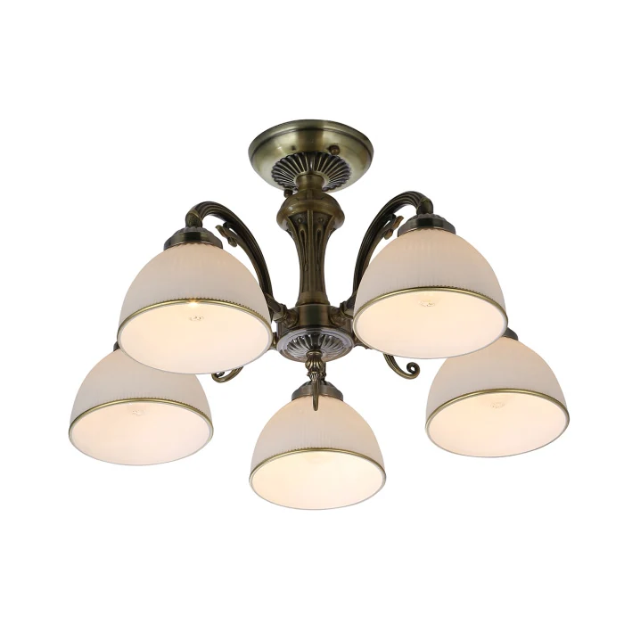 Потолочная люстра на штанге BALLAD ESCADA 2134/5P Bronze