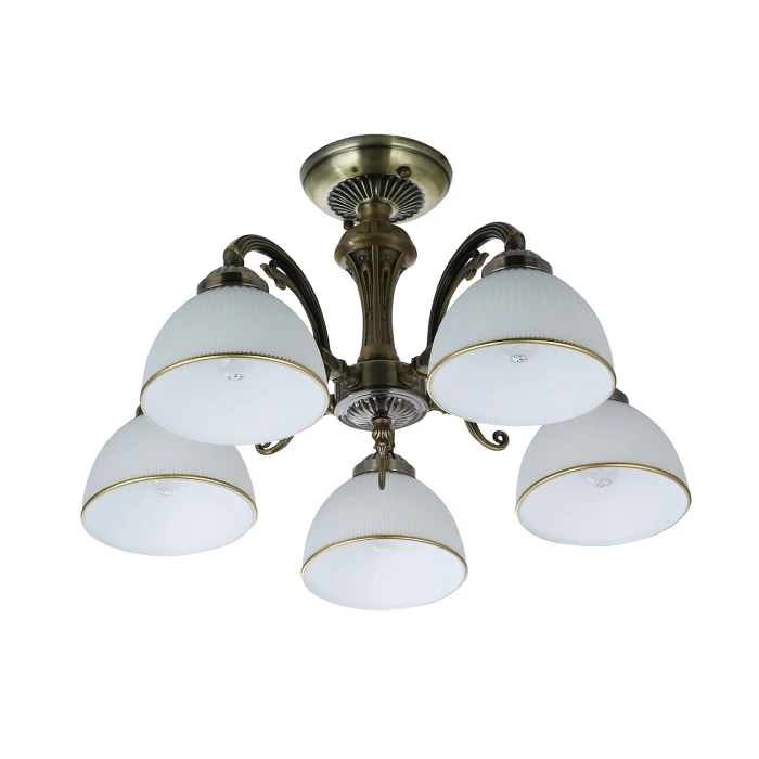 Потолочная люстра на штанге BALLAD ESCADA 2134/5P Bronze