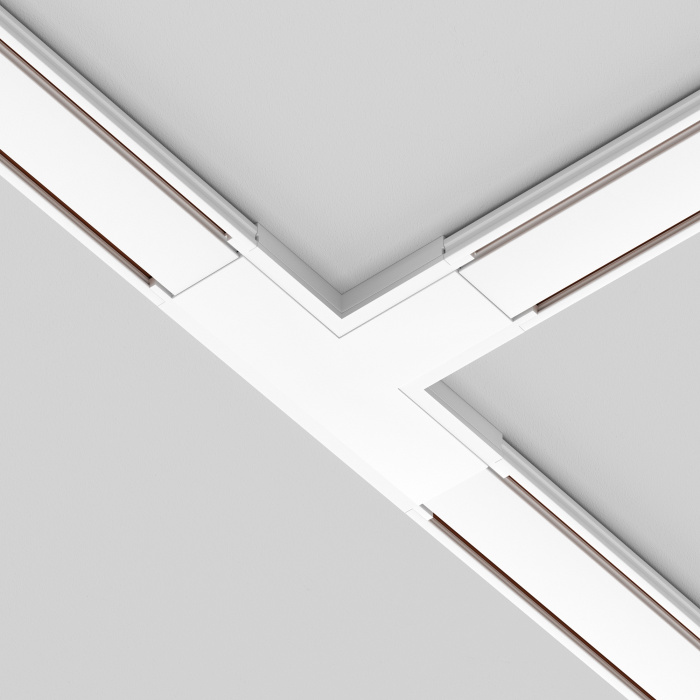 Коннектор питания T-образный Radity белый Maytoni TRA084CT-11W