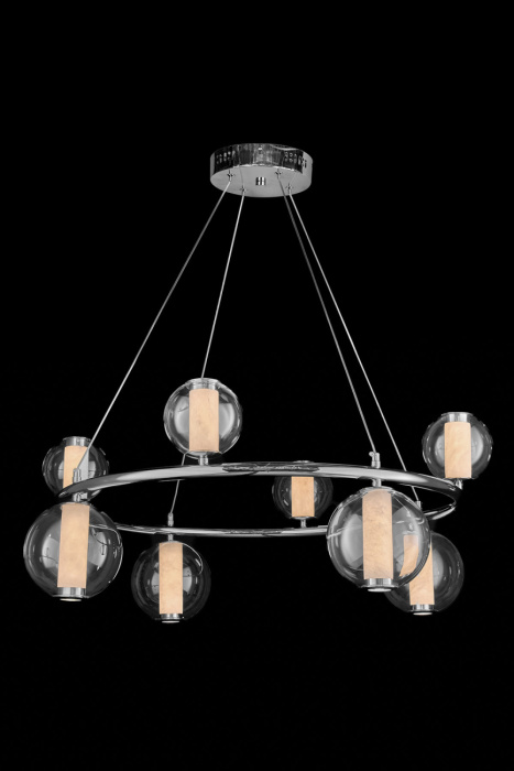 Подвесная люстра Leon Aurore LE7703/8 Chrome
