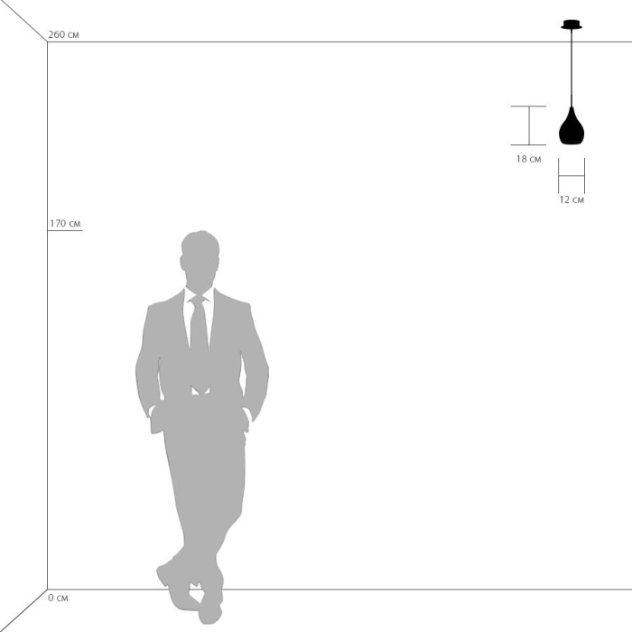 Подвесной светильник Pentola LIGHTSTAR 803031