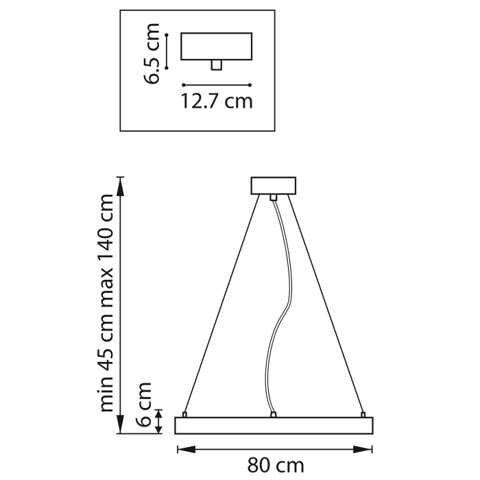 Люстра подвесная Saturno Lightstar 748033