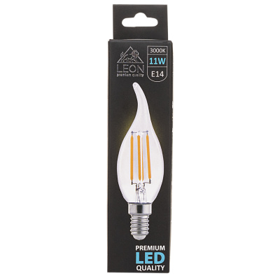 Светодиодная лампа Leon LE-CW35-11W-3000K-E14/CL