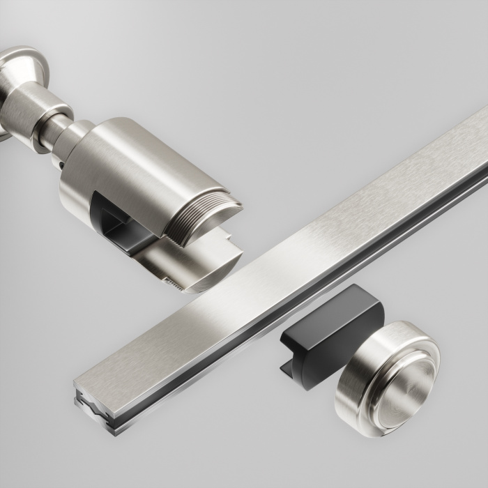 Крепление настенное Wall одинарное Flarity платина Maytoni TRA155CW-S1-PT