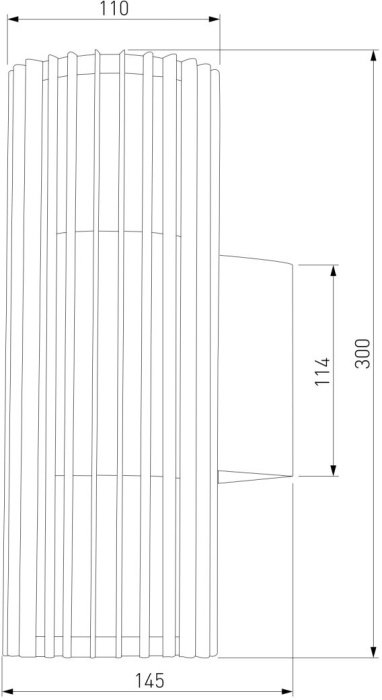 Уличный настенный светильник Elektrostandard Entero 4690389219344