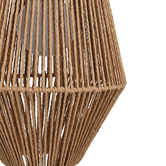 Светильник подвесной бежевый/черный E27 1*40W SLE6025-613-01