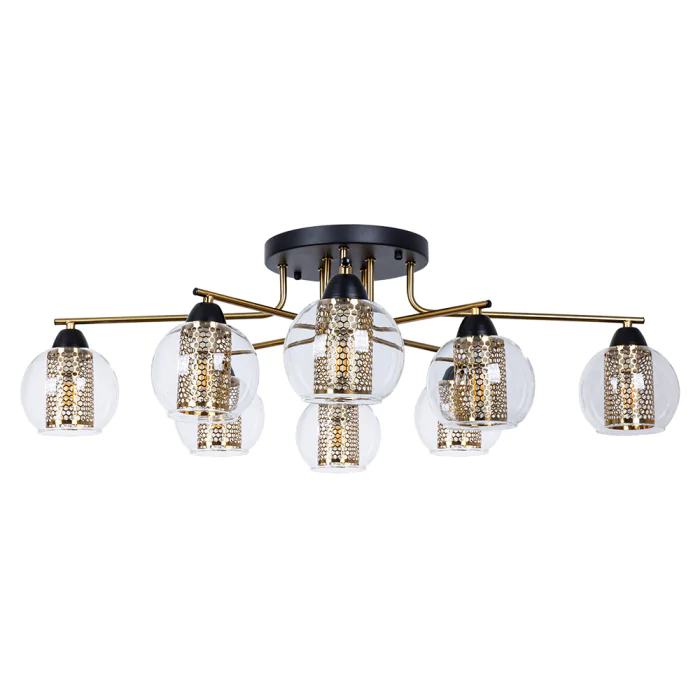Люстра потолочная Arte Lamp MANCHESTER A7045PL-8BK