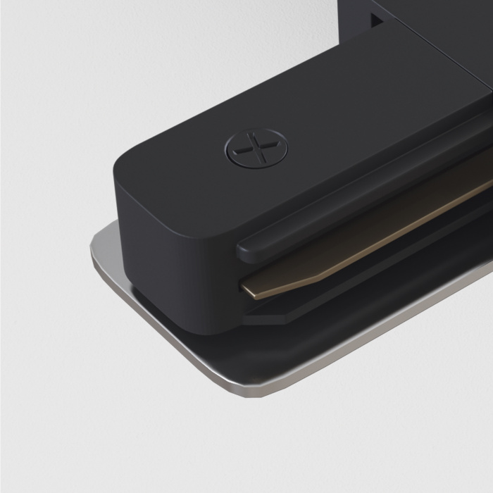 Коннектор Х-образный Unity встраиваемый черный Maytoni TRA002CX-11B