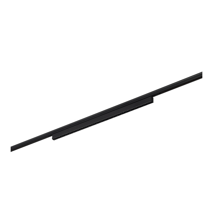 Магнитный трековый светильник Черный LED 1*20W 3000K 1 060Lm Ra>90 IP20 L387xW10xH18 2 ST666.436.20