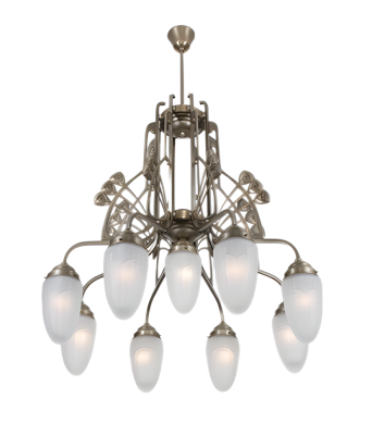 Люстра на штанге Berliner Messinglampen D288-106gsB