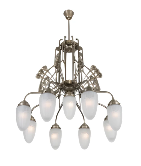 Люстра на штанге Berliner Messinglampen D288-106gsB