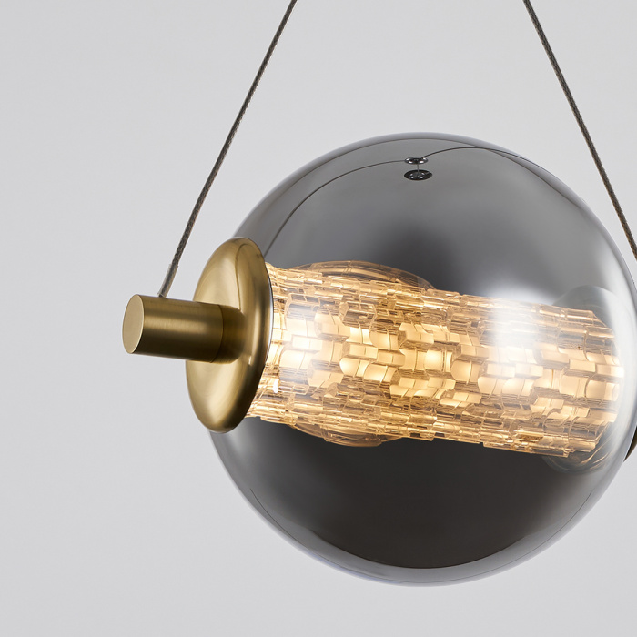 Подвесной светильник Delight Collection MD23030090 MD23030090-1D brass