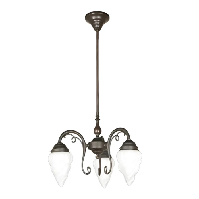 Люстра на штанге Berliner Messinglampen D15-170opA