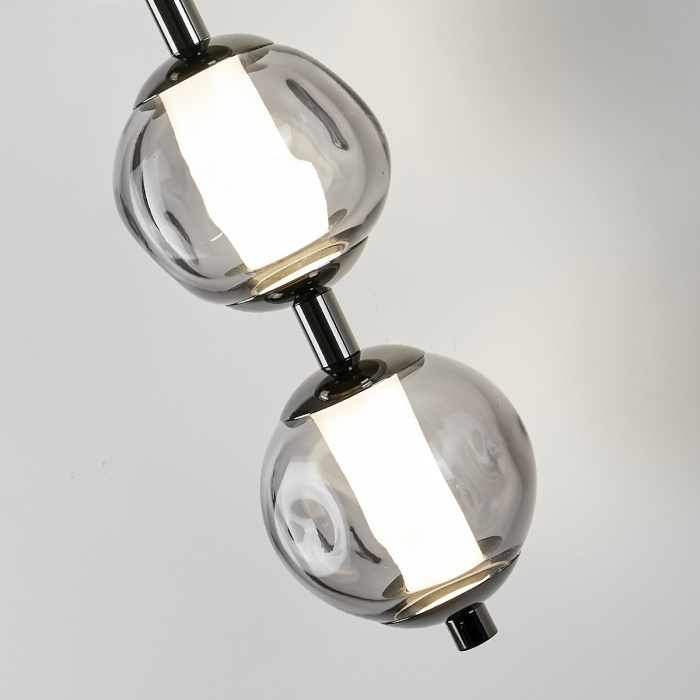 Бра Delight Collection OD2437 OB2437 pearl black/smoke