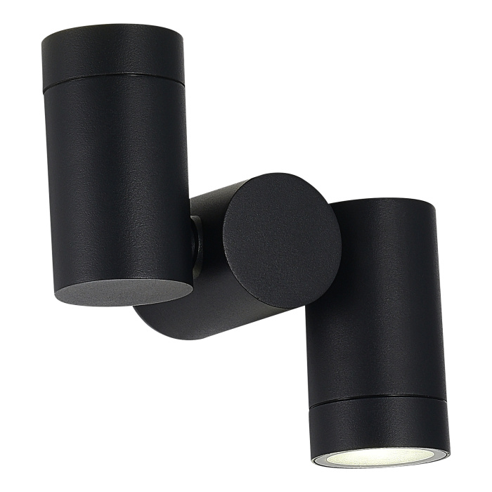 Светильник уличный потолочный ST-Luce черный/белый GU10 2*50W SL9011.402.02