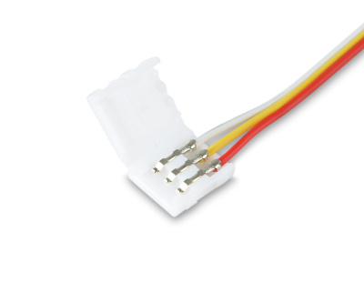 Соединитель гибкий двухсторонний для светодиодной ленты 5050 12/24V (3 конт.) 150 мм GS7701 (5шт) Ambrella light GS7701