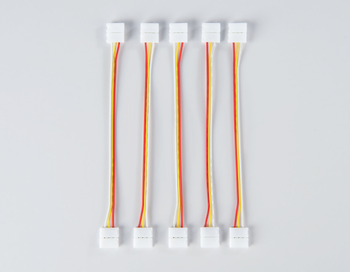 Соединитель гибкий двухсторонний для светодиодной ленты 5050 12/24V (3 конт.) 150 мм GS7701 (5шт) Ambrella light GS7701